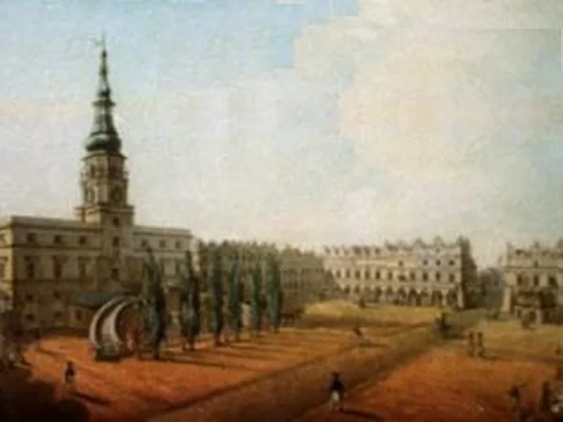 1796-Johan Paul Lelewel - Mercato Zamosc